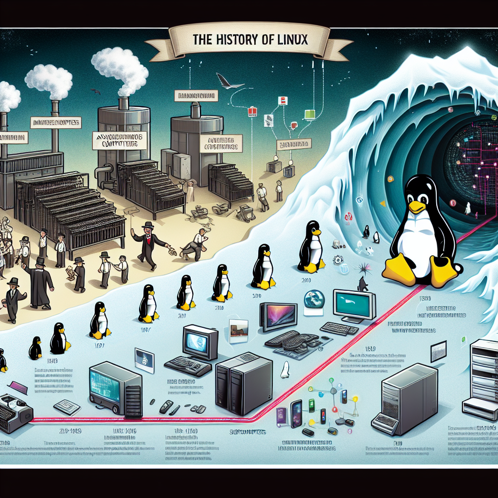 The history of Linux