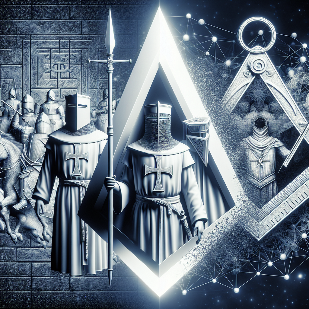 Is there a link between the knights templars and the modern Freemasons?